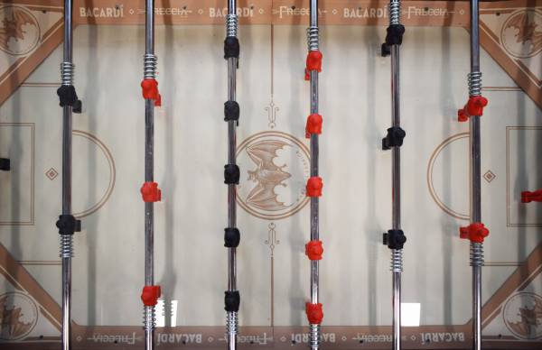 Biliardino Bacardi Freccia Bar