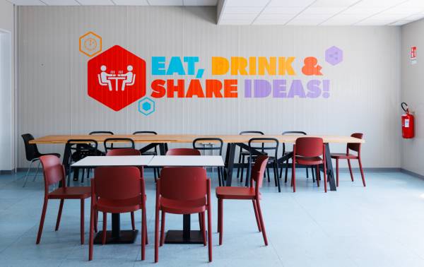 Grafiche murali TPM Cube Mirandola